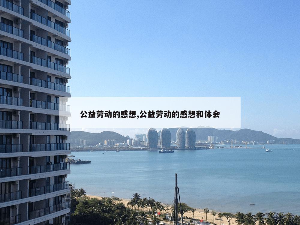 公益劳动的感想,公益劳动的感想和体会