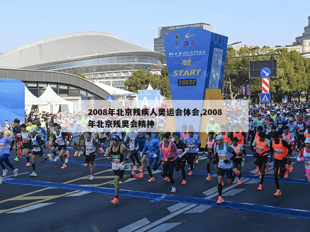 2008年北京残疾人奥运会体会,2008年北京残奥会精神