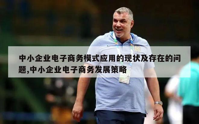 中小企业电子商务模式应用的现状及存在的问题,中小企业电子商务发展策略